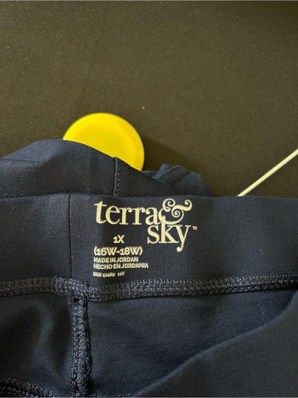 Terra & Sky Navy Men's Sweatpants Joggers - 1X